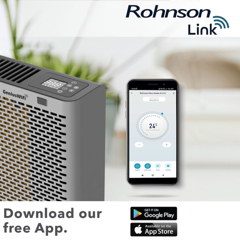 ROHNSON R-083 Mica Θερμοπομπός Δαπέδου 2400Watt 0040648 ROHNSON R-083 Mica Θερμοπομπός Δαπέδου 2400Watt 0040648
