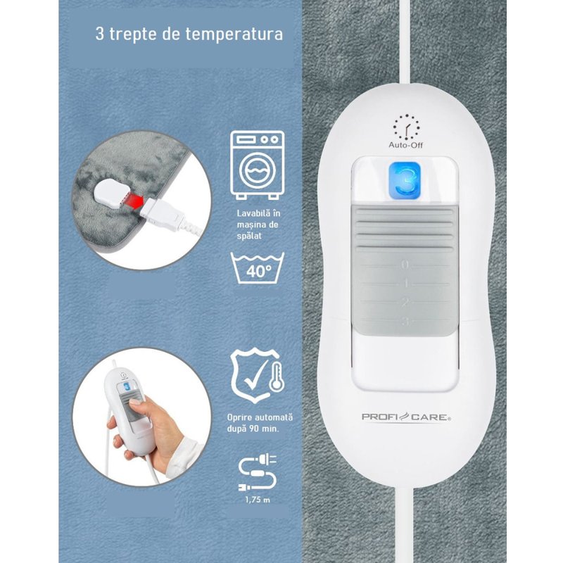 PROFI CARE PC-RNH 3107 Ηλεκτρική θερμοφόρα για την πλάτη και το λαιμό, 60 x 85 cm 0040815
