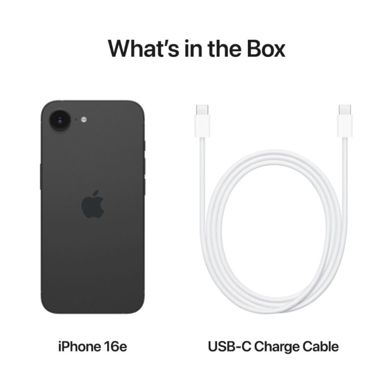 APPLE iPhone 16e 256GB Μαύρο 0041172 APPLE iPhone 16e 256GB Μαύρο 0041172