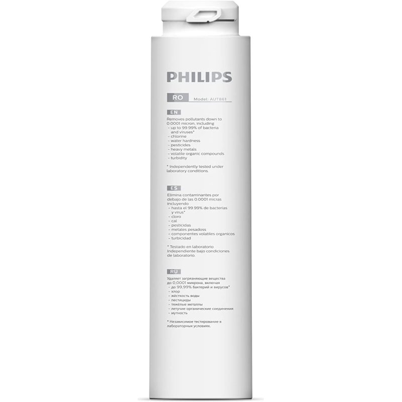 PHILIPS AUT861/10 Ανταλακτικό Φίλτρο Νερού Αντίστροφης Οσμοσης Για PHILIPS AUT3268 0038776 PHILIPS AUT861/10 Ανταλακτικό Φίλτρο Νερού Αντίστροφης Οσμοσης Για PHILIPS AUT3268 0038776
