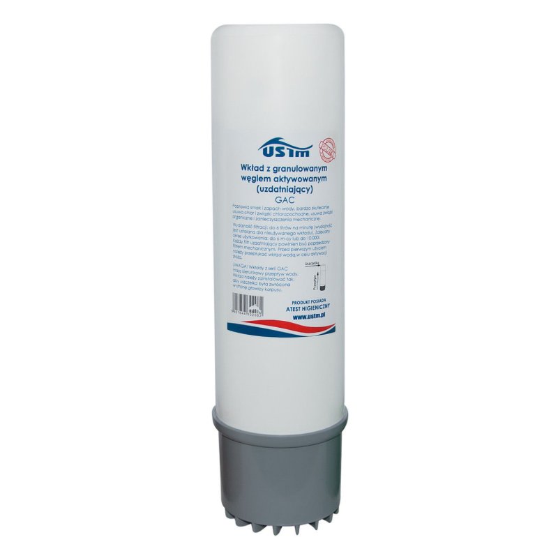 USTM GAC 10'' 5micron Ανταλλακτικό Φίλτρο Ενεργού Άνθρακα σε Κόκκους (302062) 0009740 USTM GAC 10'' 5micron Ανταλλακτικό Φίλτρο Ενεργού Άνθρακα σε Κόκκους (302062) 0009740