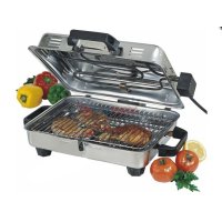 ROLLER MOD.20106 Ψηστιέρα Ιnox 18/D Oρθογώνια 1050W 0001432
