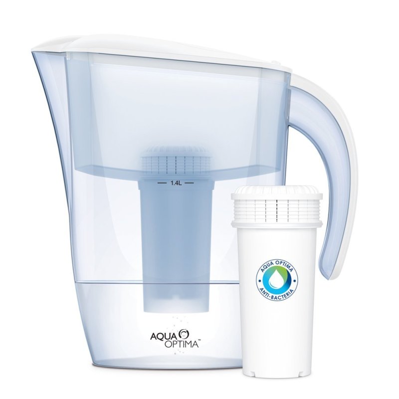 AQUA OPTIMA AJ0100 JUNO Κανάτα Φιλτραρίσματος Νερού 2,4Lt + 1 Αντιβακτηριδιακό Φίλτρο 3 Μηνών 0008149 AQUA OPTIMA AJ0100 JUNO Κανάτα Φιλτραρίσματος Νερού 2,4Lt + 1 Αντιβακτηριδιακό Φίλτρο 3 Μηνών 0008149
