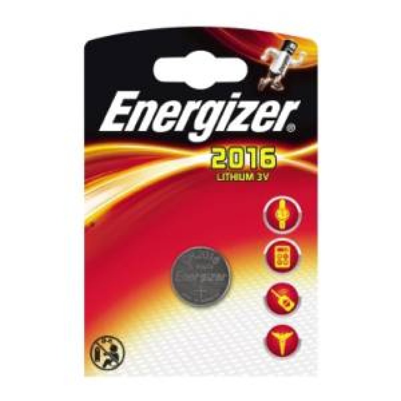 ENERGIZER CR 2016 Μπαταρία Λιθίου (626983) 140149 ENERGIZER CR 2016 Μπαταρία Λιθίου (626983) 140149