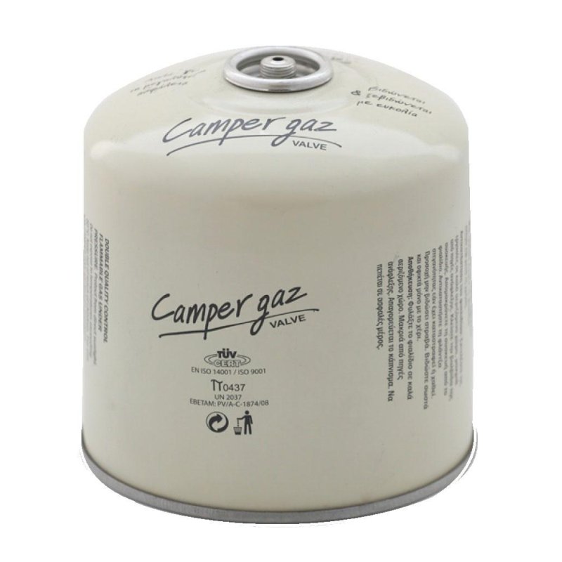 CAMPERGAZ Φιαλίδιο Βουτανίου 500gr με Βαλβίδα 0005366 CAMPERGAZ Φιαλίδιο Βουτανίου 500gr με Βαλβίδα 0005366