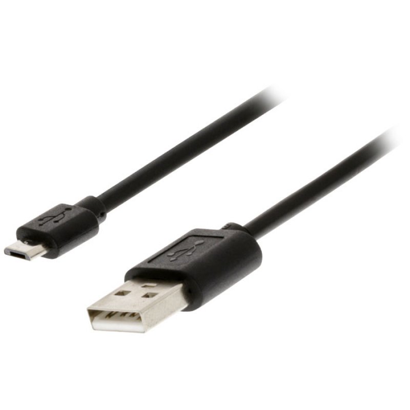 VALUELINE VLCT 60500B 2.0 Καλώδιο USB 2.0 A αρσ. - micro B αρσ., 2m 0012935 VALUELINE VLCT 60500B 2.0 Καλώδιο USB 2.0 A αρσ. - micro B αρσ., 2m 0012935