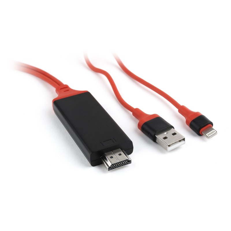 CABLEXPERT CC-LMHL-01 HDMI CABLE FOR APPLE DEVICES 1.8m 0014164 CABLEXPERT CC-LMHL-01 HDMI CABLE FOR APPLE DEVICES 1.8m 0014164