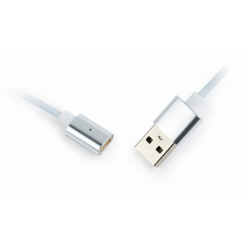 CABLEXPERT Μαγνητικό Καλώδιο 3 in 1 USB Charging Combo Cable - Silver 1m 0014788 CABLEXPERT Μαγνητικό Καλώδιο 3 in 1 USB Charging Combo Cable - Silver 1m 0014788