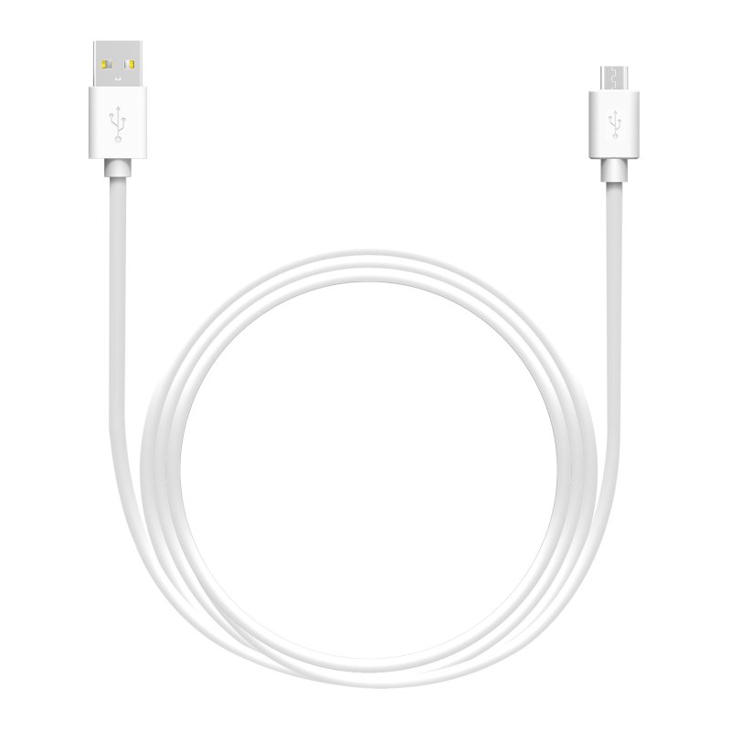 LAMTECH LAM440993 DATACABLE MICRO USB 2m White 0014611 LAMTECH LAM440993 DATACABLE MICRO USB 2m White 0014611