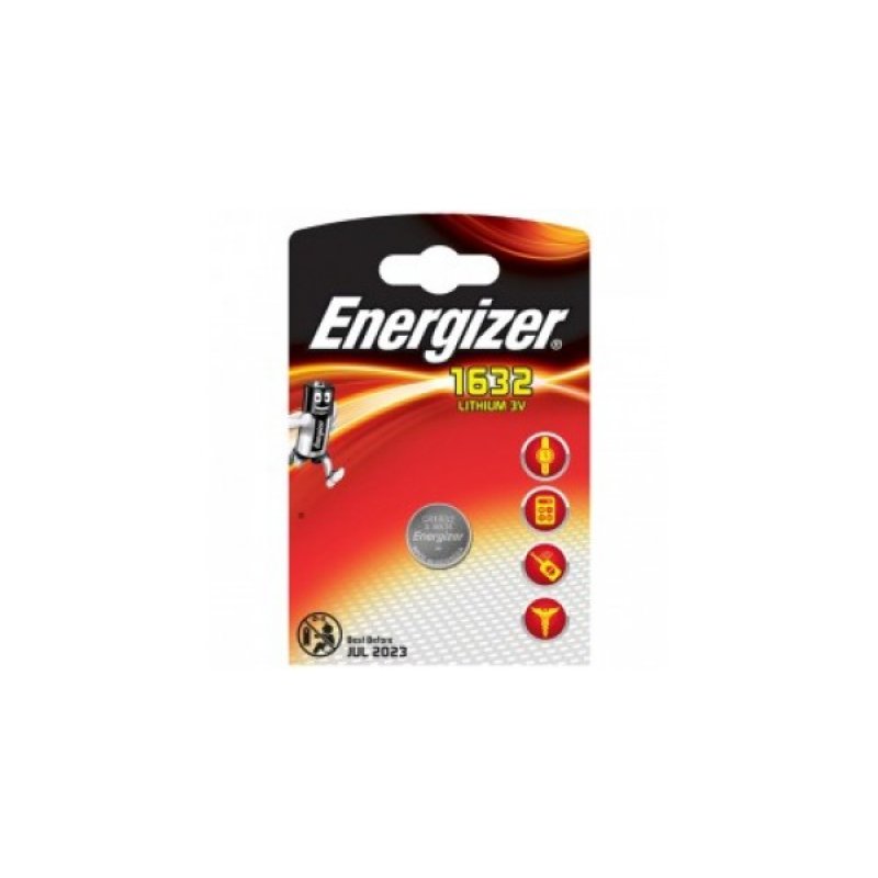 ENERGIZER CR1632 FSB1 Μπαταρία λιθίου (κουμπί) Energizer σε blister 1 μπαταρίας 0015712 ENERGIZER CR1632 FSB1 Μπαταρία λιθίου (κουμπί) Energizer σε blister 1 μπαταρίας 0015712