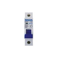 GACIA Αυτοματάκι Μονοπολικό 25A  4.5KA 0010069