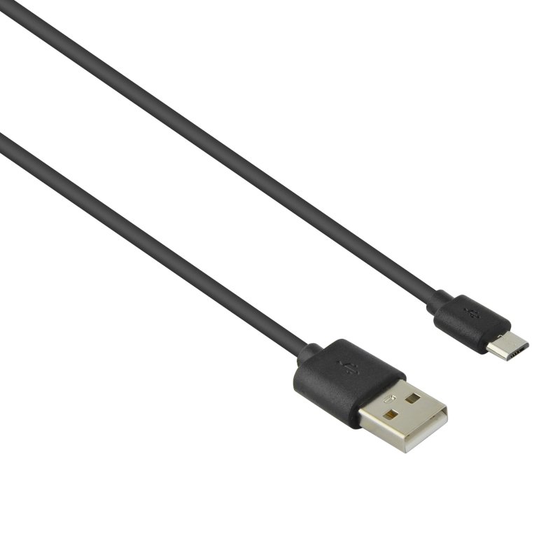 LAMTECH LAM440962 Datacable Micro USB 2m Black 0017174 LAMTECH LAM440962 Datacable Micro USB 2m Black 0017174