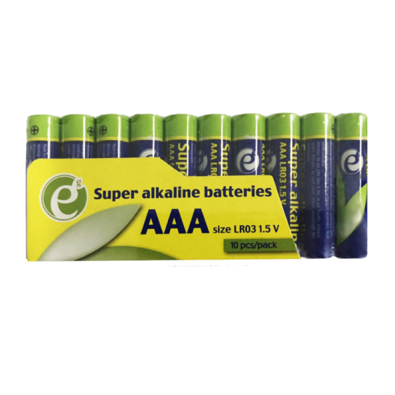 ENERGENIE EG-BA-AAASA-01 Super Alkaline AAA Batterry 10 Pack 0017197 ENERGENIE EG-BA-AAASA-01 Super Alkaline AAA Batterry 10 Pack 0017197