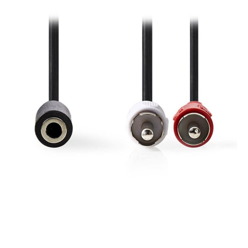 NEDIS CAGP22255BK02 Καλώδιο 2x RCA αρσ - 1x 3,5mm θηλ 0017725 NEDIS CAGP22255BK02 Καλώδιο 2x RCA αρσ - 1x 3,5mm θηλ 0017725