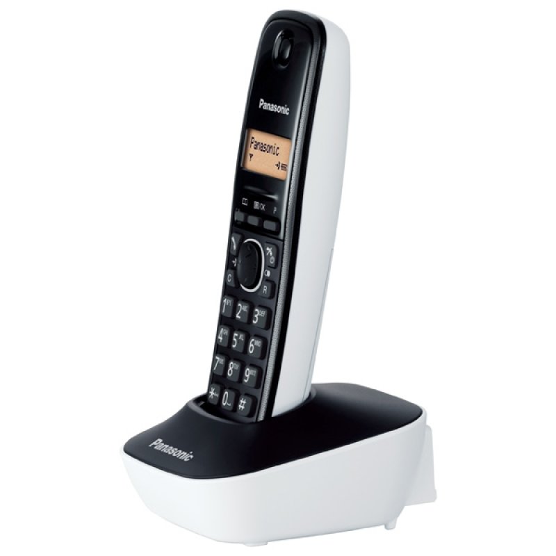 PANASONIC KX-TG1611GRW Ψηφιακό Ασύρματο Τηλέφωνο Λευκό 230086 PANASONIC KX-TG1611GRW Ψηφιακό Ασύρματο Τηλέφωνο Λευκό 230086